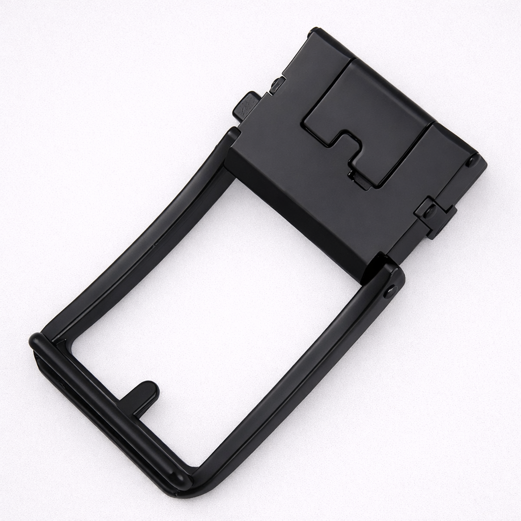Highbuckle Schwarz Schnalle