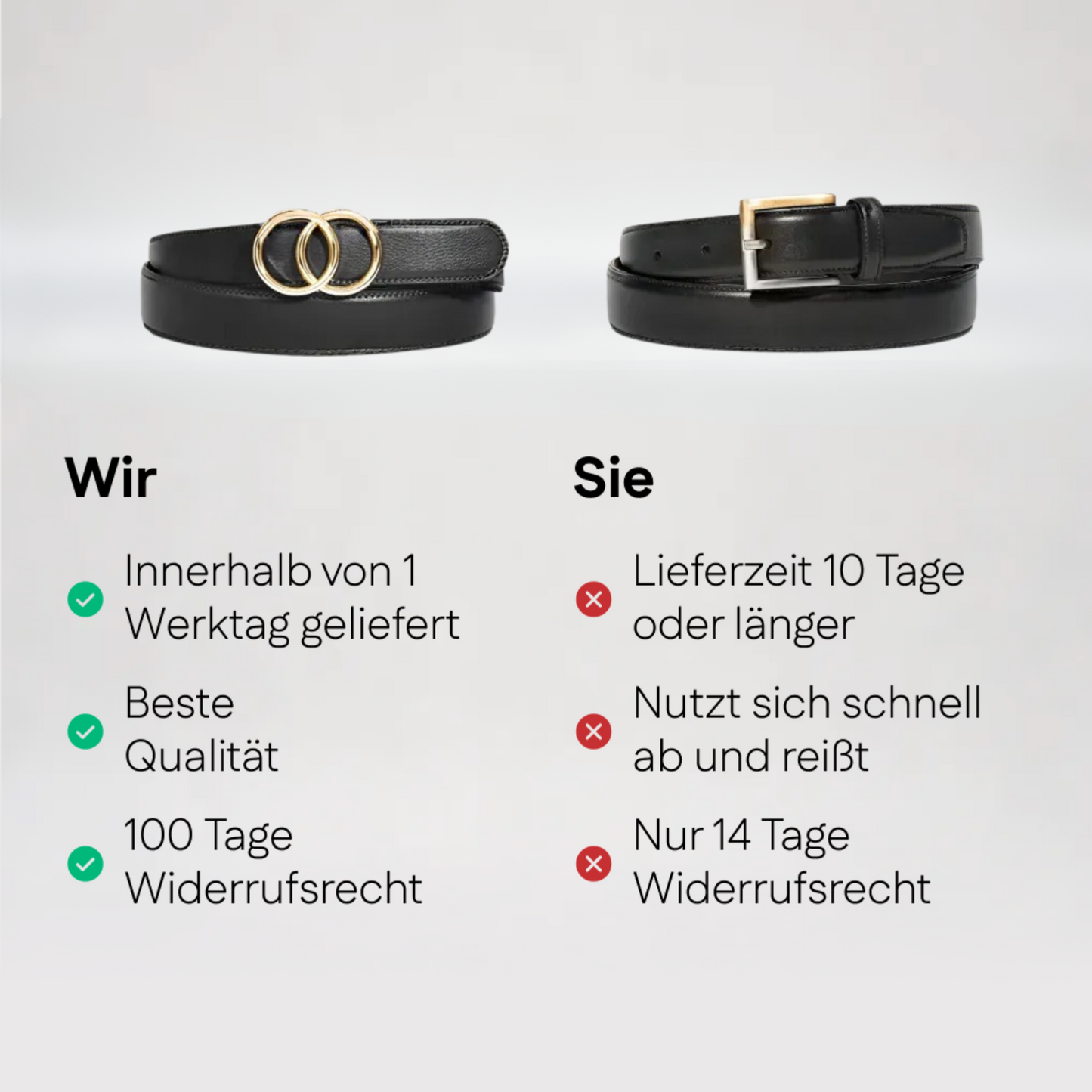 Der Highbuckle Original – Damen
