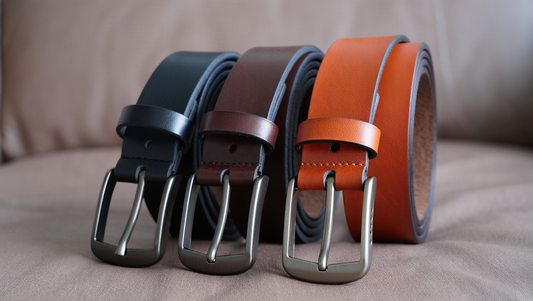 Welche Gürtel-Farbe passt zu dir: Schwarz, Dunkelbraun oder Cognac?