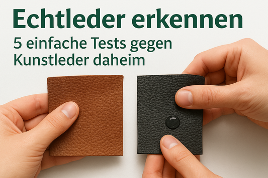 Echtleder erkennen: 5 einfache Tests gegen Kunstleder daheim