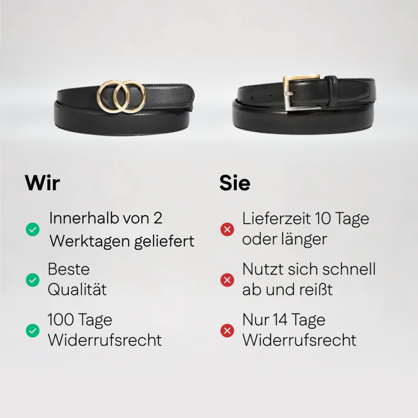Der Highbuckle Original – Damen